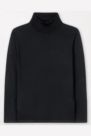 Luisa Cerano Wool Blend Turtleneck Jumper In Dark Grey 188340 5903 Col 0190 - 16/42