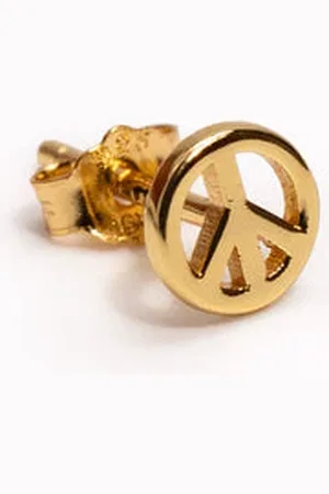 Lulu Copenhagen Orecchino Plated 925 Lulu1379 Peace