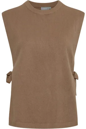 FRANSA Clia Vest In Coca - S