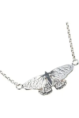 Amanda Coleman Butterfly Pendant In Sterling