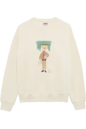 Baracuta Slowboy Colourman Crew Neck Butter - S