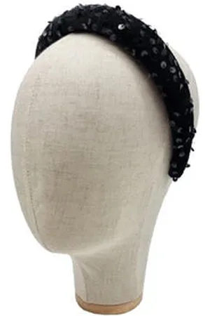 NOOKI DESIGN Albion Sequin Headband- - One / / 100% Polyester Excluding Trim