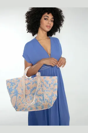 NOOKI DESIGN Glasto Crochet Tote- - Mix / One / Paper