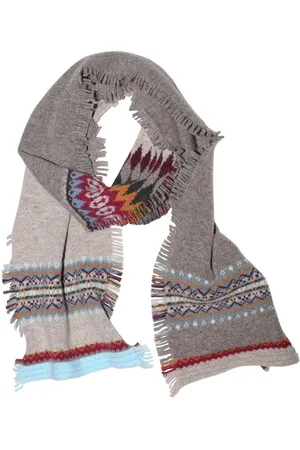 cashmere-fashion-store Eribé Schal Alloa - One-size / Muster Braun-schwarz