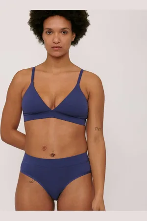 Organic Basics Organic Cotton Triangle Bra - - S