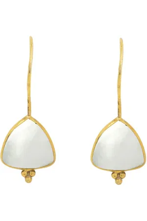 Ashiana Lola Earrings In With Mother Of Pearl