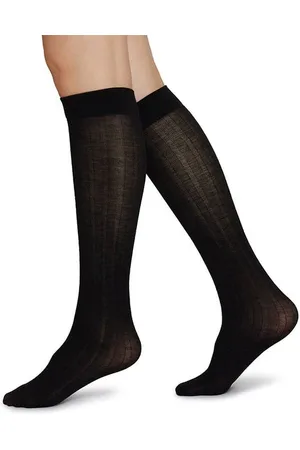 Swedish Stockings Freja Woll-kniestrümpfe - Dunkelblau