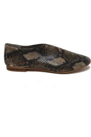 Sms Brunilde Ballerinas In Snake Imitation Leather - - 36