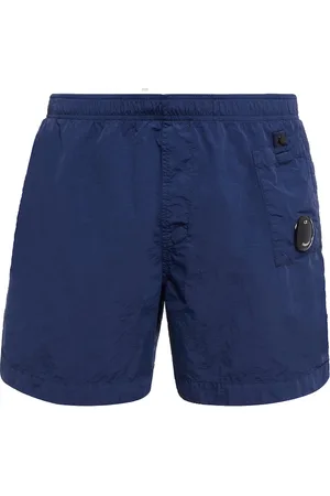 C.P. Company Flatt Nylon Garment Dyed Swin Shorts Ink - 46