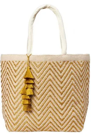 Ashiana Mykonos Tote Bag - Gold