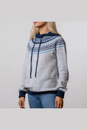 ERIBE Alpine Lambswool Hoody Sweater | Arctic - Small