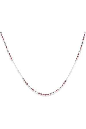 Boho Betty Horus Tourmaline Gemstone Silver Necklace