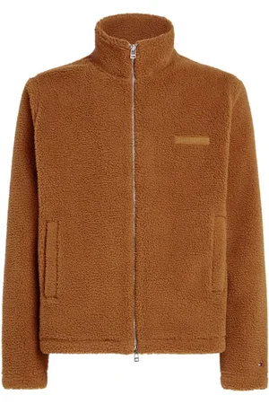 Tommy Hilfiger Teddy Jacket Man Mw0mw37228 Hjw - Marrone / L