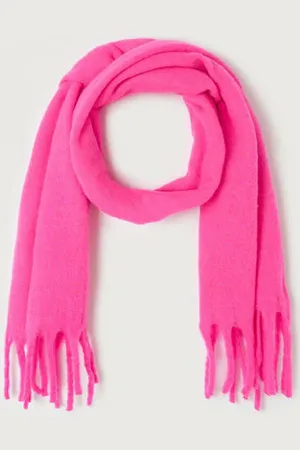 American Vintage Zinaco Scarf - Fluro Pink
