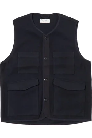 Universal Works Melton Wool 4 Pocket Gilet - S