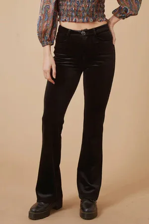 Traffic People Kick Flare Cord Trousers - - Xs