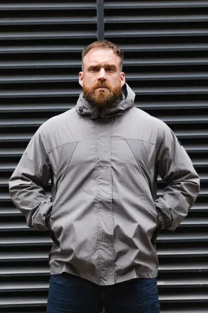 Terrace Cult Gotti Jacket- Grey - Grey / S
