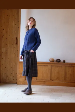 Bibico - Nora Skirt - Flannel Check - Uk 16