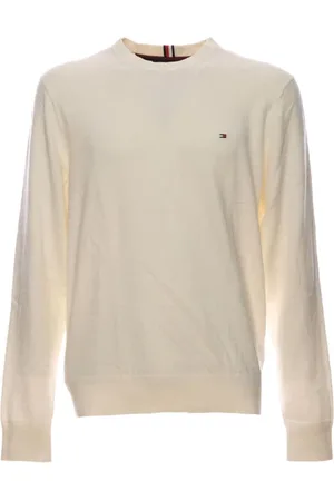 Tommy Hilfiger Sweater Man Mw0mw28046 Ybi - Avorio / M