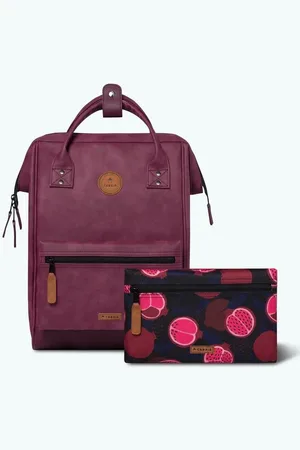 Cabaia Cabaia - Sac À Dos Cuir Vegan Myrtille