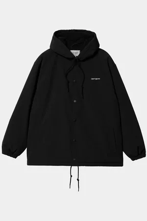 Carhartt Veste À Capuche Coach / White - Noir / Xs