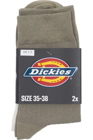 Dickies 2 Pack Rib Socks In - 3-5 Uk