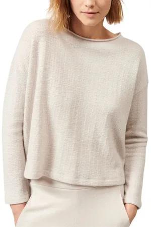 TRANSIT Sweater Woman Cfdtry7421 01 - Avorio / 2