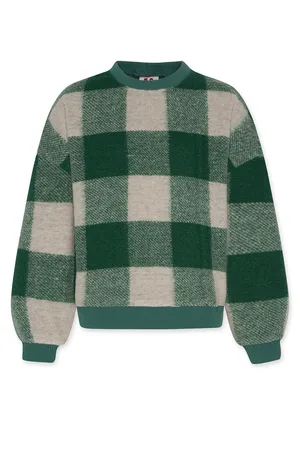AO76 Violeta Check Sweater - 10y