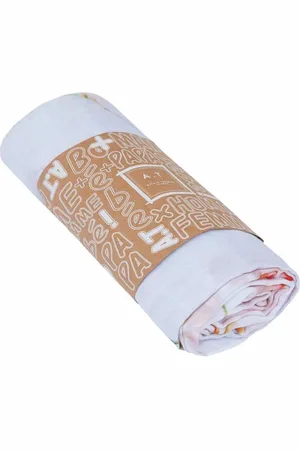 A.T London A T London White Blossoms Ninja Swaddle