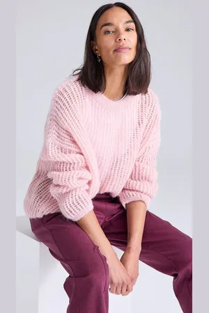 Cape Cove Waffle Stitch Italian Jumper In - / L