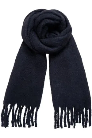 Black Colour Lorraine Soft Scarf