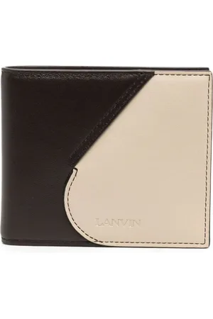Lanvin Hobo Tie Logo Bifold Wallet - One Size