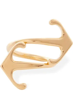 OFF-WHITE Mono Arrow Logo Ring - 52