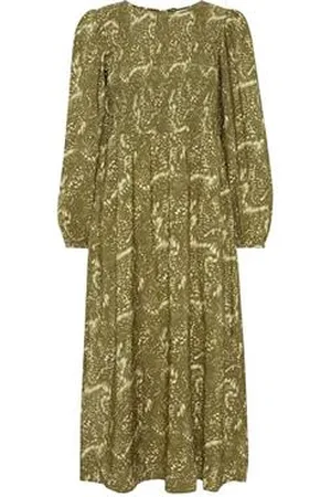 Ichi Tacey Dress In Mayfly Dot Aop - 34
