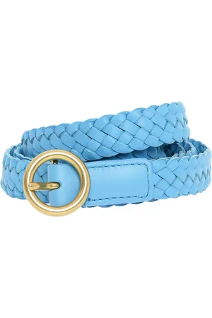 Bottega Veneta Intrecciato Nappa Leather Belt - S