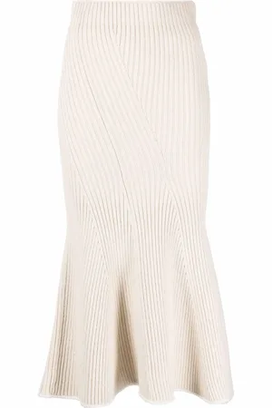 Moncler Knitted 952 Midi Tricot Skirt - S