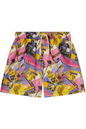 Palm Angels Multicolor Miami Mix Swim Shorts - M