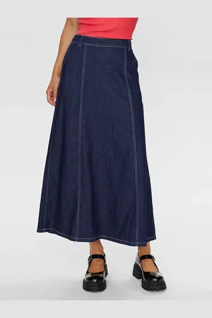 Numph Nuhaven Skirt - Dark Denim - 34