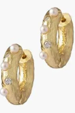 Anni Lu Gem In A Hoop Earrings