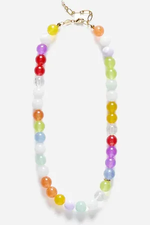 Anni Lu Ball Necklace - Color Splash