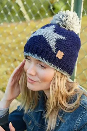 Pachamama Star Bobble Beanie