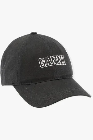Ganni Embroidered Logo Cap