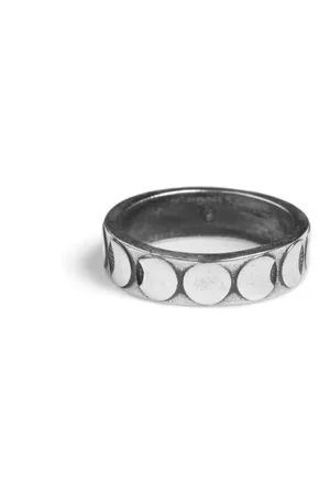 Rachel Entwistle Moon Phases Band Ring - Q - Q