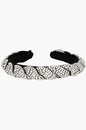 Sui Ava Sarah Crystal Headband - Crystal