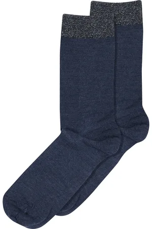 mp Denmark Wool/silk Ankle Socks - Deep - 37-39