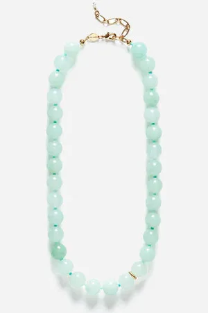 Anni Lu Ball Necklace - Seafoam