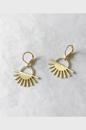 Dowse Ansa Earrings - Brass