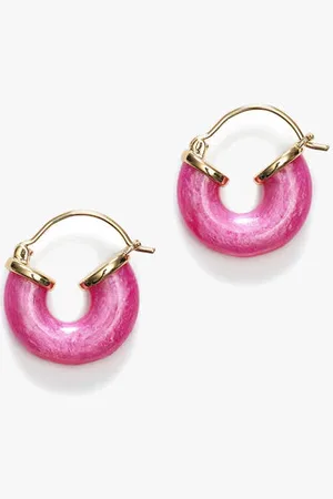 Anni Lu Petit Swell Hoops - Lotus