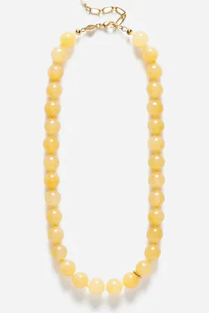 Anni Lu Ball Necklace - Lemonade
