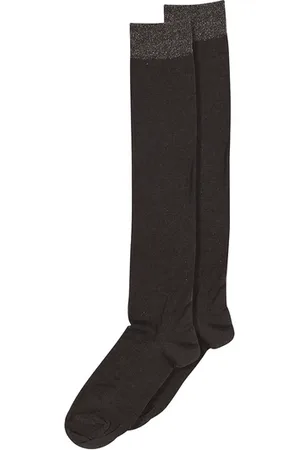 mp Denmark Wool/silk Knee Socks - Dark - 37-39